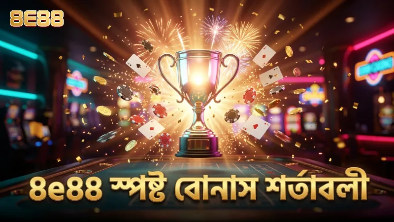 স্পষ্ট বোনাস শর্তাবলী নিশ্চিত করে 8e88 নিরাপদ প্লে অভিজ্ঞতা