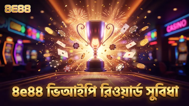 বিশেষ রিওয়ার্ড এবং ক্যাশব্যাক 8e88 ভিআইপি সদস্যদের জন্য