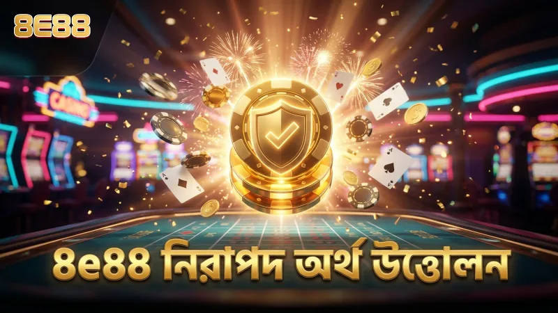 8e88 নিরাপদ লেনদেন নিশ্চিত করে দ্রুত অর্থ উত্তোলন।