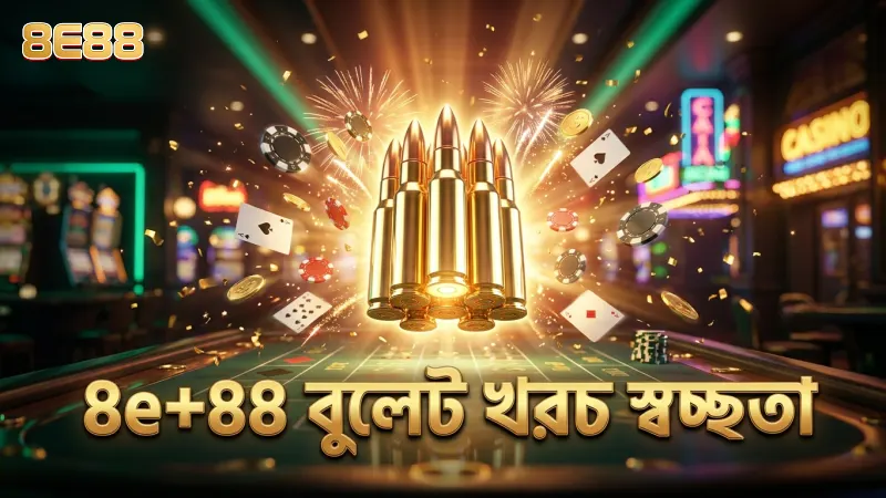 8e88 প্ল্যাটফর্মে বুলেটের খরচ ও স্কোরের স্বচ্ছতা