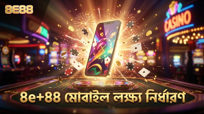 8e88 প্ল্যাটফর্মে মোবাইলে দ্রুত লক্ষ্য নির্ধারণ সুবিধা।