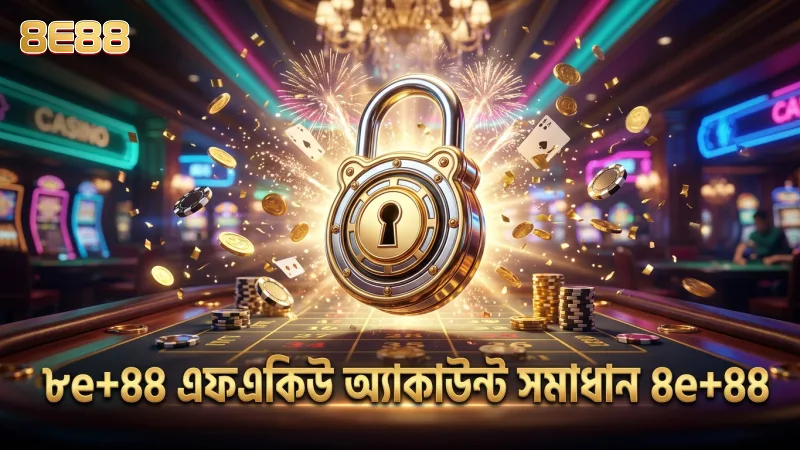 8e88 এফএকিউতে সাধারণ অ্যাকাউন্ট সমস্যা দ্রুত সমাধান করুন