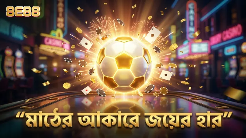মাঠের আকার অনুযায়ী জয়ের হার বৃদ্ধি পাওয়া যায়