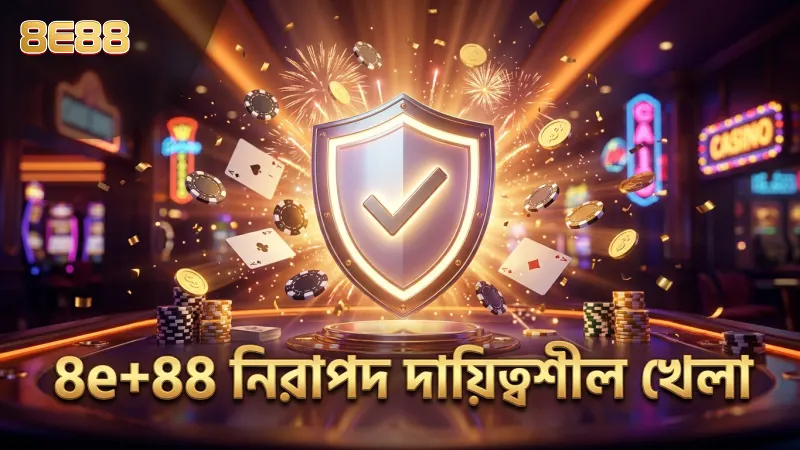 নিরাপদ ও দায়িত্বশীল খেলার জন্য 8e88 নির্দেশিকা মেনে চলুন