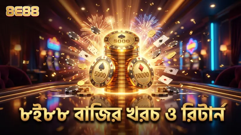 8e88 এ বাজির খরচ ও রিটার্ন তুলনা করে বাজি ধরুন।