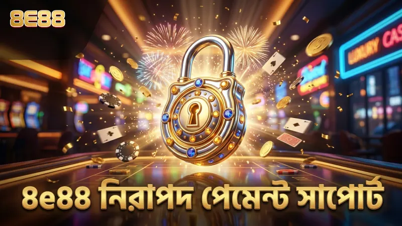 8e88 নিরাপত্তা ও অফিসিয়াল সাপোর্ট নিশ্চিত করে।