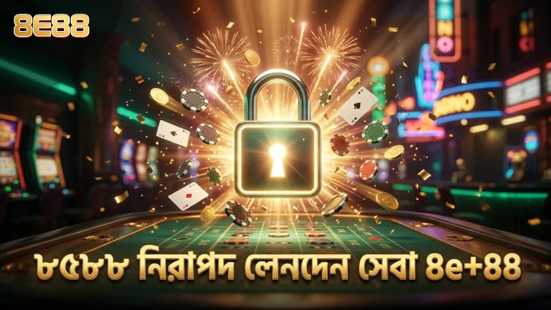 নিরাপদ লেনদেন এবং ব্যবহারকারী সহায়তা 8e88 ক্যাসিনোর মূল ভিত্তি