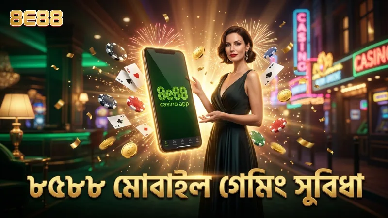মোবাইল ও ডেস্কটপে 8e88 ক্যাসিনো অভিজ্ঞতা উন্নত ও নির্ভরযোগ্য