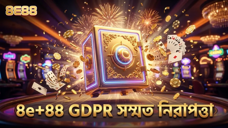 GDPR সম্মত 8e88 ডাটা সুরক্ষা ও ব্যবহারকারীর অধিকার