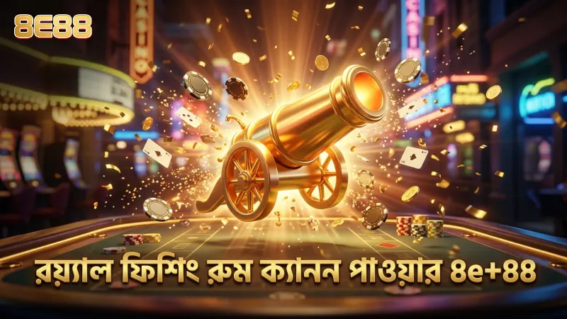 রয়্যাল ফিশিংয়ের ভিন্ন বেটিং রুমে ক্যানন পাওয়ার পরিবর্তন হয়
