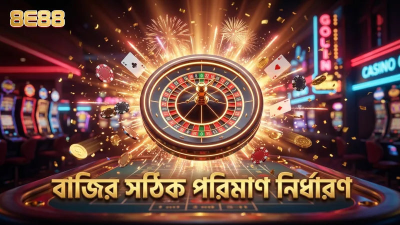 স্পিড ব্যাকারাটে বাজির সঠিক পরিমাণ নির্ধারণ জরুরি।